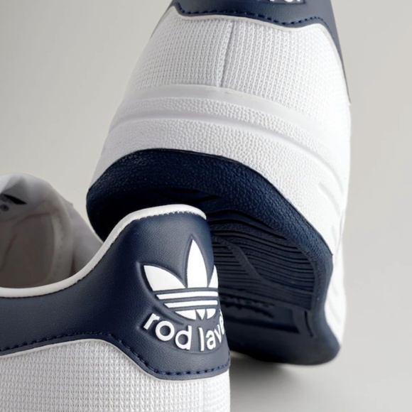 Adidas Originals Off White Rod Laver Trainers - New w Tags - Picture 5 of 10